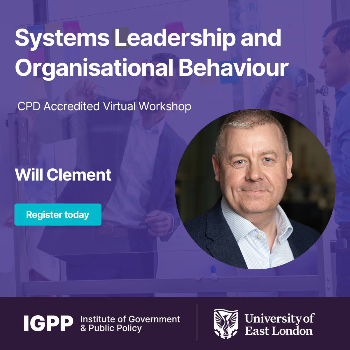 Systems Leadership - Will Clement - Speaker announcement (5)